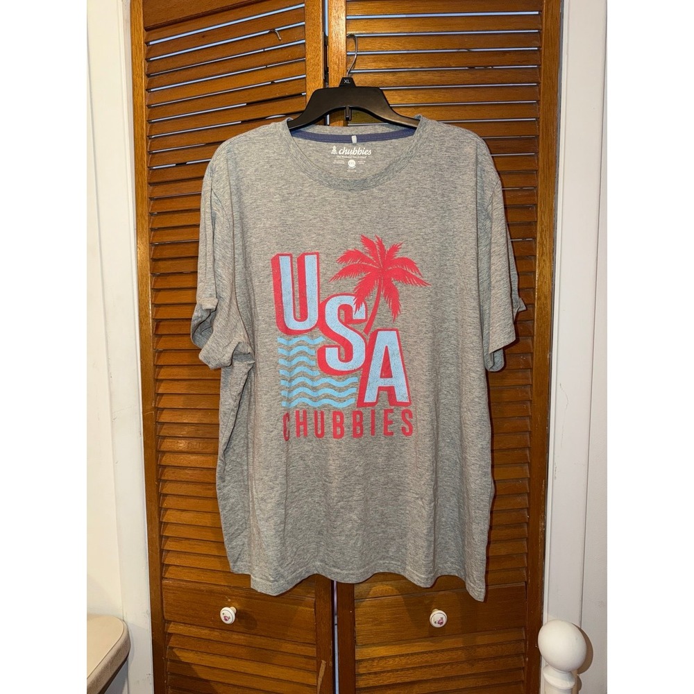 Chubbies Mens USA Graphic Shirt. Mens XXL